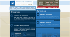 Desktop Screenshot of jsassurance.ca